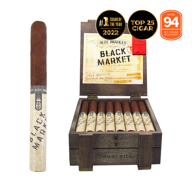 Alec Bradley Black Market Churchill Cigars