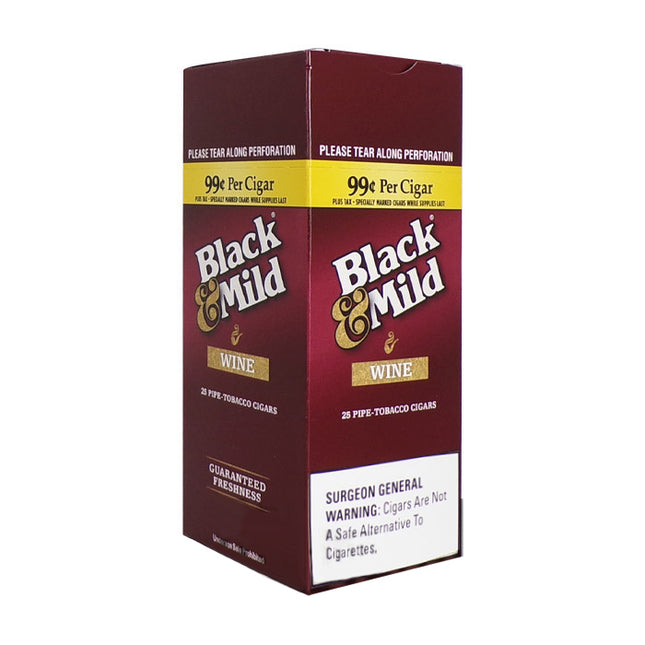 Black and Mild $0.99 Wine Upright