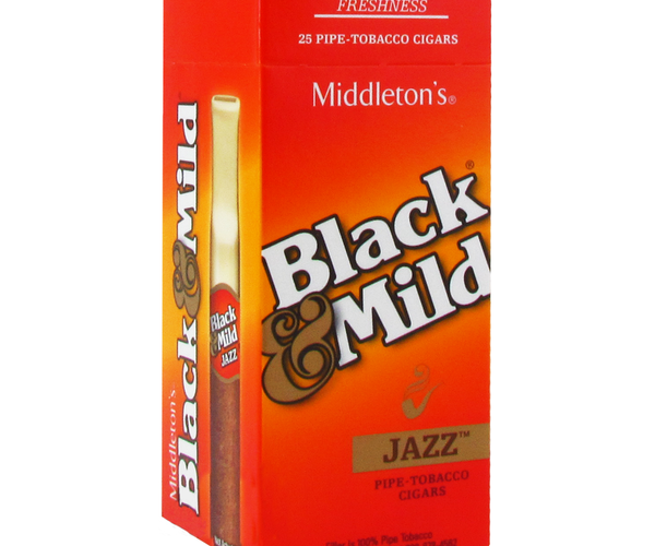 jazz tobacco Black & Mild Wood Tip Cigars 25 ct Middleton's Black & Mild Wood