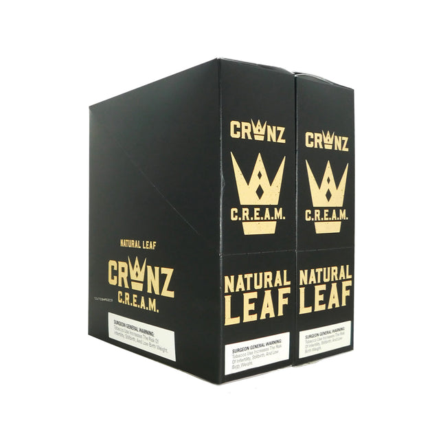 CRWNZ Natural Leaf Cigarillos C.R.E.A.M