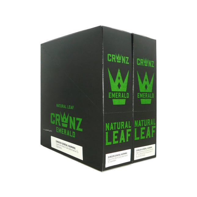 CRWNZ Natural Leaf Cigarillos Emerald