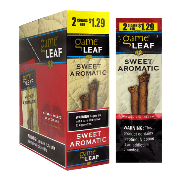 Garcia y Vega Game Leaf Sweet Aromatic 2 for $0.99