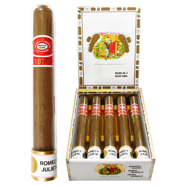 Romeo y Julieta 1875 Deluxe No. 2 Glass Tubes