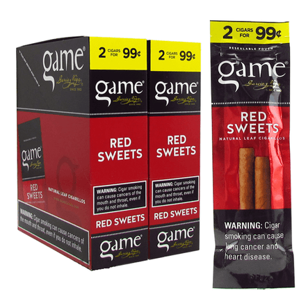 Game Cigarillos Red 2 for $0.99