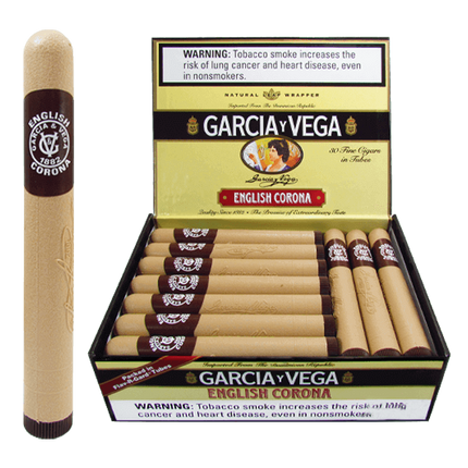 Garcia Y Vega English Corona Box