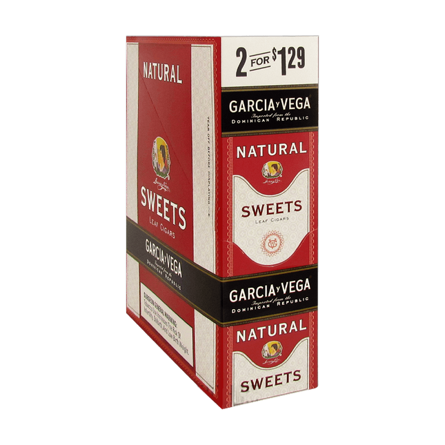 Garcia Y Vega Natural Leaf Cigarillo Sweet 2 for $1.29