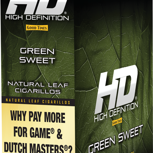 Good Times Cigarillos #HD Green Sweet