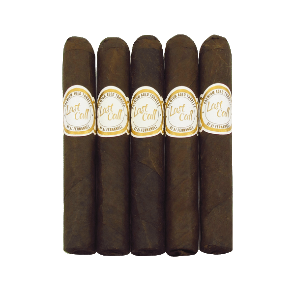 AJ Fernandez Last Call Maduro Geniales 5 pack