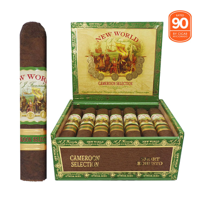 AJ Fernando New World Cameroon Short Robusto