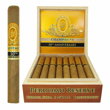 Perdomo Reserve Champagne 10th Anniversary Corona Extra