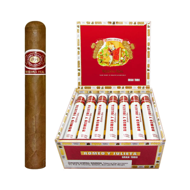 Romeo Y Julieta Reserva Real Gran Toro Tubes