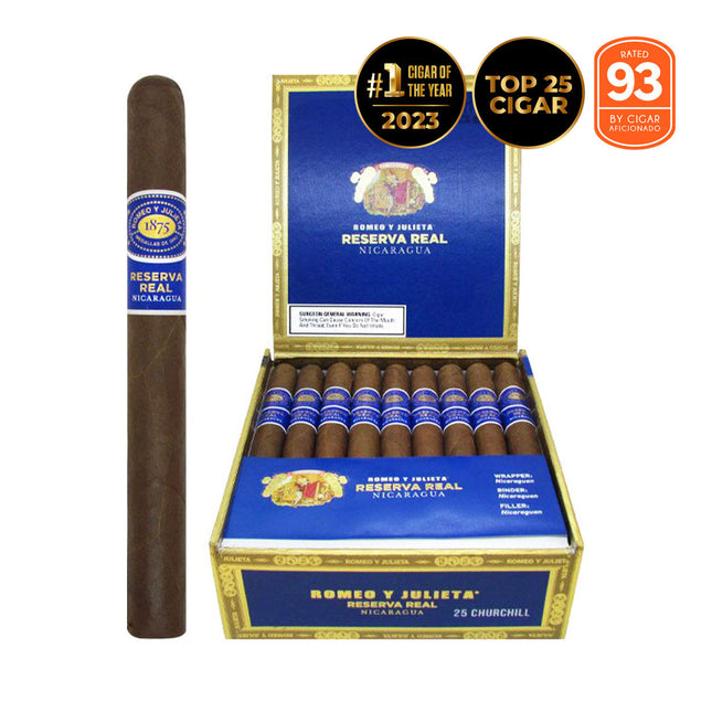 Romeo Y Julieta Reserva Real Nicaragua Churchill