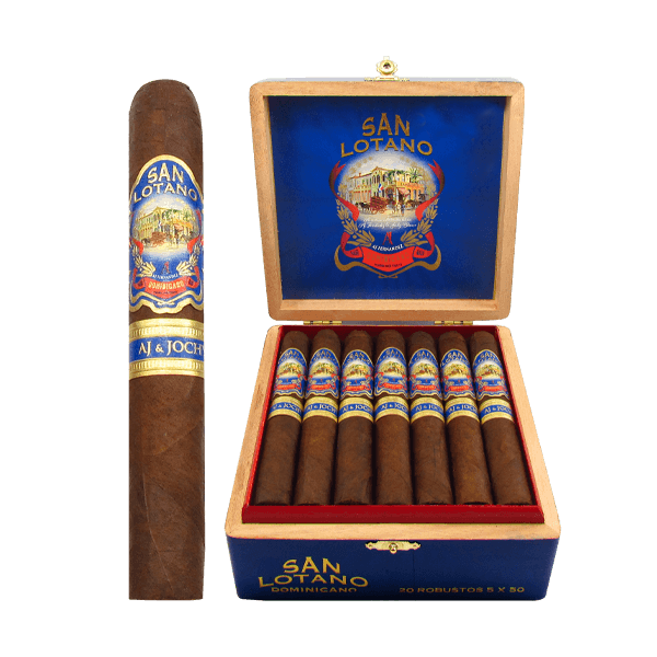 AJ Fernandez San Lotano Dominicano Cubra Brasil Robusto