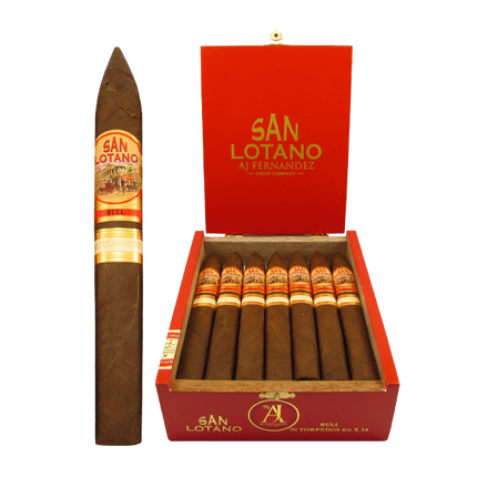 AJ Fernandez San Lotano The Bull Sumatra Torpedo