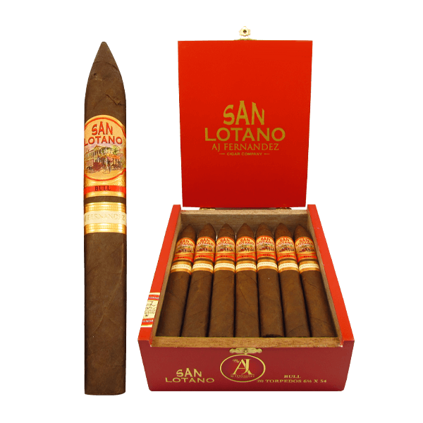 AJ Fernandez San Lotano The Bull Sumatra Torpedo