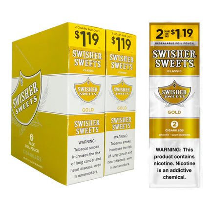 Swisher Sweets Cigarillos Gold