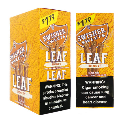 Swisher Sweets Leaf Honey 10/3 Pouch 3/$2.19