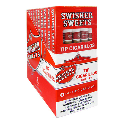 Swisher Sweets Tip Cigarillos Cherry