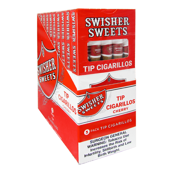 Swisher Sweets Tip Cigarillos Cherry