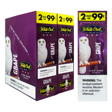 White Owl Cigarillos Grape