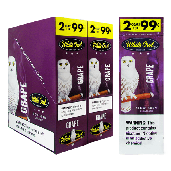 White Owl Cigarillos Grape