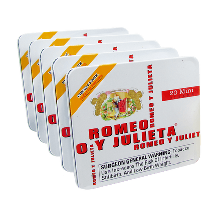 Romeo y Julieta 1875 Mini White