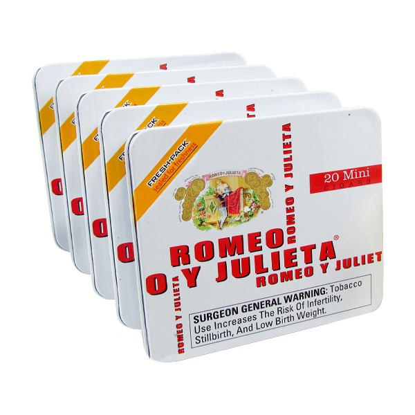 Romeo y Julieta 1875 Mini White