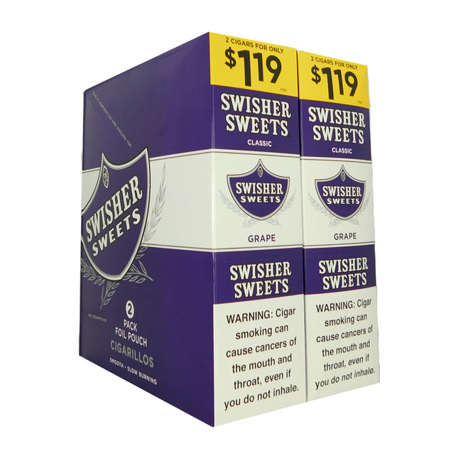 Swisher Sweets Cigarillos Grape 2 for $1.19