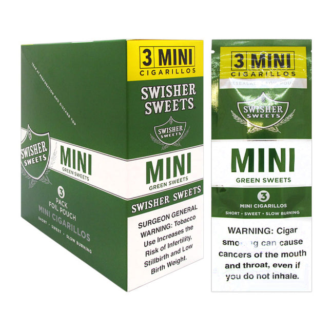 Swisher Sweets Mini Cigarillos Green Sweet