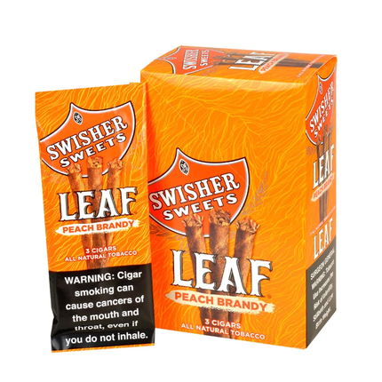 Swisher Leaf Peach Brandy